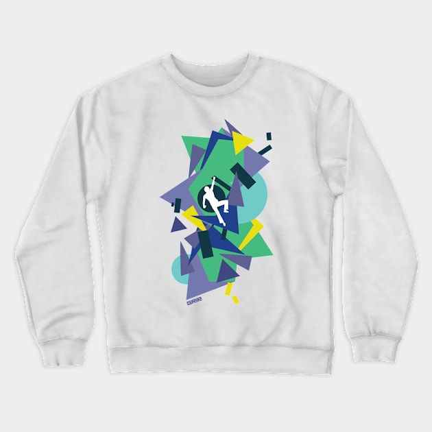 chaos Crewneck Sweatshirt by gripclimbing